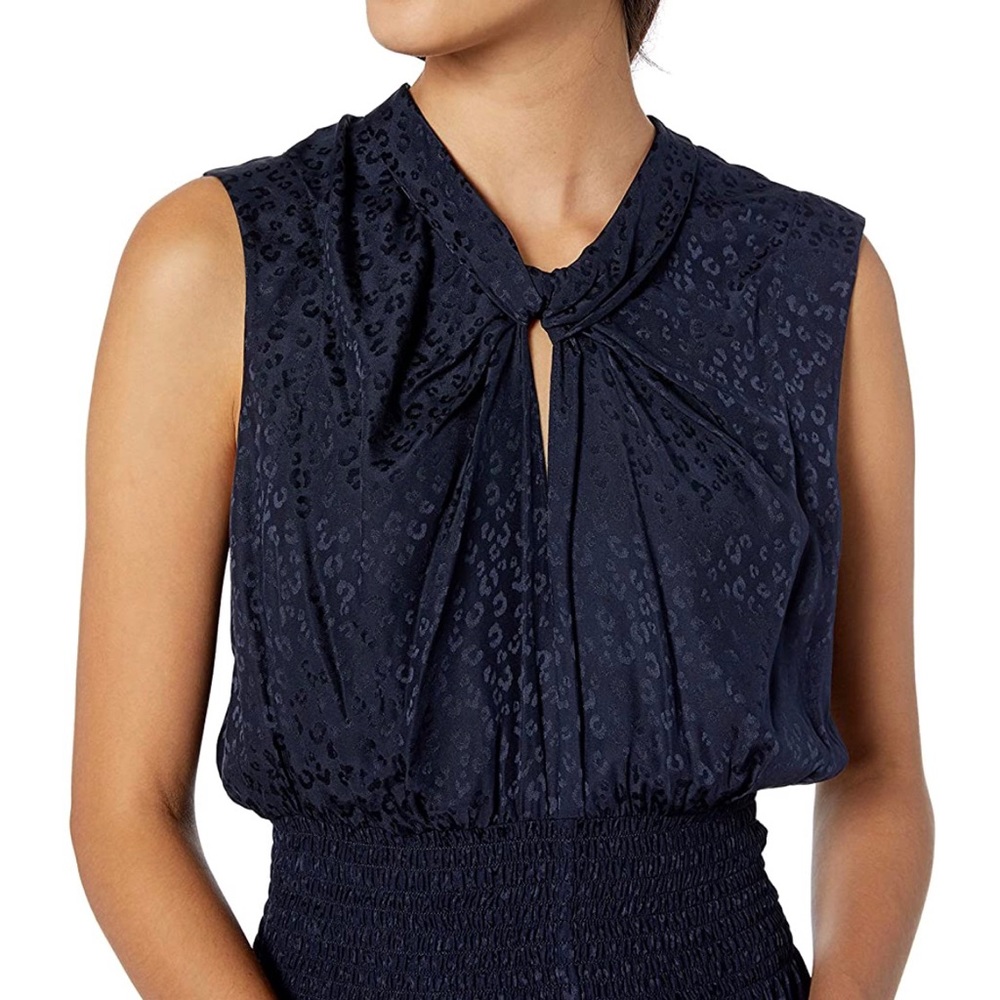 Rebecca Taylor cheetah jacquard jumpsuit